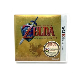 Boite + Poster The Legend Of Zelda Ocarina Of Time Nintendo 3DS Bonus Pre-Order - Picture 1 of 8