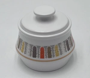 Azúcar vintage 1960-1970 Noritake Progression Mardi Gras con tapa - Imagen 1 de 4