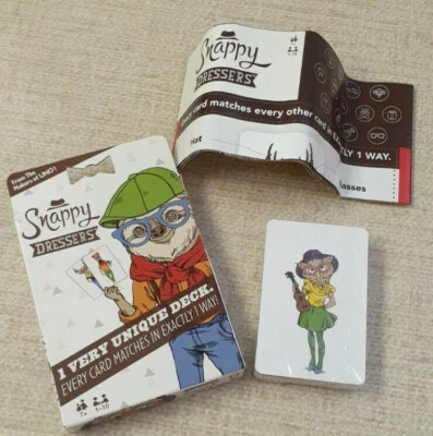2016 Mattel Snappy Dressers Card Game *NIB/1-10 Players/10 Ways to Play/Ages 7+ - Image 1 of 4
