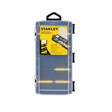 Stanley STST14109 Organizer with Clear Lid, 8.25", Black/Yellow