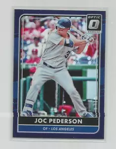 2016 Donruss Optic JOC PEDERSON Purple - Picture 1 of 1
