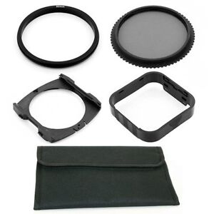 82mm Adapter Ring,CPL Filter,Wide Holder,Hood,Pouch fo Cokin P Series System,US
