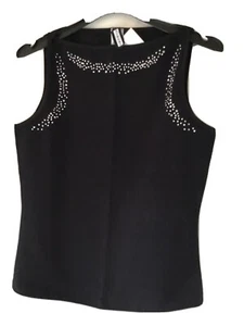 Black womens vest by Sirens(size 8) - Picture 1 of 2
