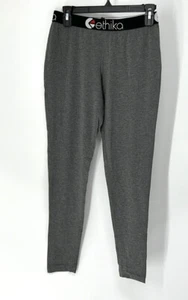 Ethika NWT Girls Leggings Modal Blend Gray Size Medium - Picture 1 of 7