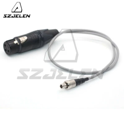 SZJELEN FVB 3Pin to XLR 3Pin Audio Input Cable for Sennheiser SK2000 SK3063 SK5212 Micro