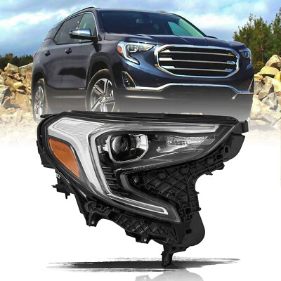 Ксеноновая ксеноновая фара-прожектор для GMC Terrain 2018-2021 годов выпуска со светодиодной фарой в сборе - Изображение 1 из 4
