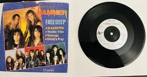 7" VA Metal Hammer Free Four Track EP (4 Song) Promo Chrysalis Slaughter,Toranga - Picture 1 of 5