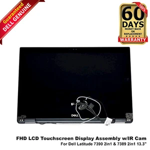 Dell Latitude 7389 7390 2-in-1 13.3" FHD Touchscreen LCD Display Assembly N2D8V - Picture 1 of 5