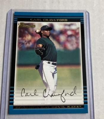 2002 Bowman #280- CARL CRAWFORD - Image 1 of 2