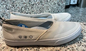 New COLUMBIA WHITE COMFORT SIZE 9.5/40.5 WALKING SHOES SLIP ON SNEAKERS - Picture 1 of 7