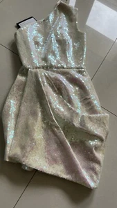 alex perry Size AU uk 6 Mini Sequences Dress RRP $1850 - Picture 1 of 4