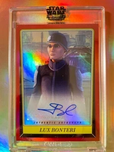 Jason Spisak 2023 Topps Star Wars AUTOGRAPH #AB-JS B-Design (Lux Bonteri) - Bild 1 von 2