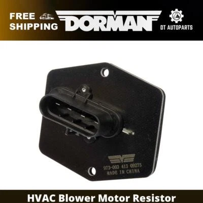 Resistor dianteiro do motor soprador HVAC Chevrolet K1500 Suburban Dorman 1995-1999 - Imagem 1 de 4