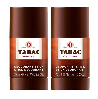 2x Tabac Original Deodorant Stick For Men 75ml
