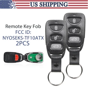 2 para Hyundai Veloster 2012 2013 2014 2015 2016 2017 mando a distancia sin llave llavero de coche - Imagen 1 de 9