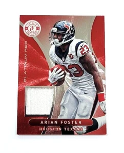 2012 Panini Totally Certified Arian Foster Platinum Red /299 #33 - Picture 1 of 2