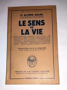 Le sens de la vie - Alfred Adler - Payot, 1954 - Imagen 1 de 6