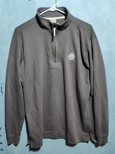 VINTAGE GEAR Jacket  Adult Medium Gray Pullover 1/4 Zip Golf  - Picture 1 of 9