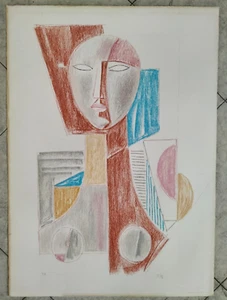 Mario Tozzi (Fossombrone, 1895 - Saint Jean du Gard, 1979) serigrafia 50 x 70 cm - Picture 1 of 5