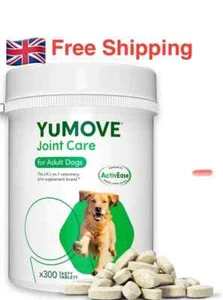 Lintbells Yumove Adult Dogs Supplement 300 Tablets Joint Mobility/Joint Care - Picture 1 of 4