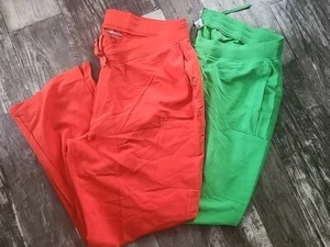 Mandala Size 2x Jogger Bottoms Scrubs NewGredn new with tags, red new without - Picture 1 of 9