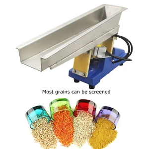 GZV-3 Small Feeder Micro Electromagnetic Vibrating Shaking Feeding Machine - Picture 1 of 21