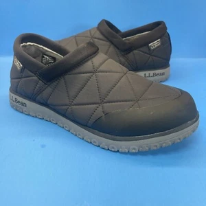 LL Bean Ultralite Primaloft Slip On Shoes Waterproof Womens 10 M Black #510522 - Picture 1 of 7