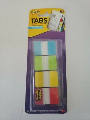 Post-it Dispenser Tabs,1 英寸 x 1.5 英寸,88 片,22 ea。 AA/LE/YW/RD 保修 & 延长技术支持 — 第 1/3 张图片