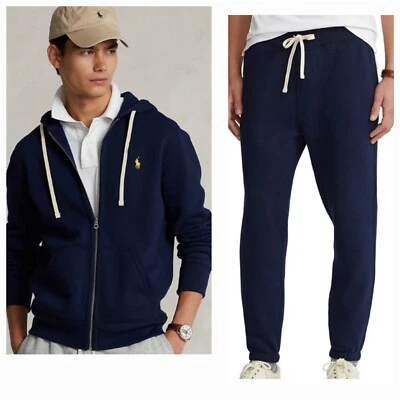 Conjunto de sudadera con capucha y jogger polar Polo Ralph Lauren para hombre talla 2XLarge Foto 1 de 4