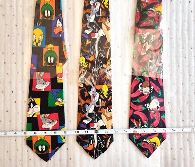 NEW: Set 3 PCS 100% Silk Handmade Neckties HIGH QUALITY - Image 1 of 3