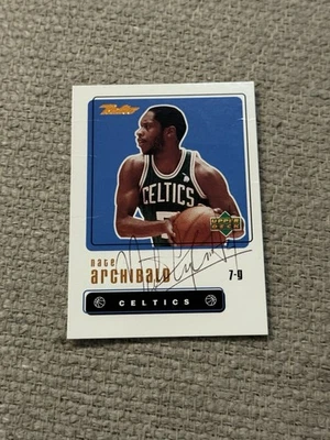 Nate Archibald Upper Deck Retro Signed In Person auto Autograph - Image 1 of 2
