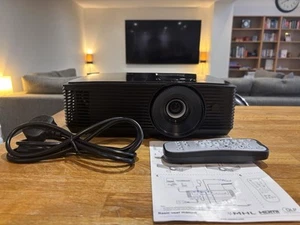 Proyector de cine en casa Optoma HD143X 3.200 lúmenes 1080p Full HD HDMI usado remoto - Imagen 1 de 24