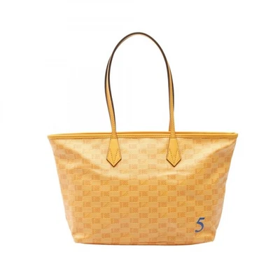 MOREAU PARIS SAINT TROPEZ ZIP SMALL Tote Bag canvas leather Orange Used Women - Image 1 of 4