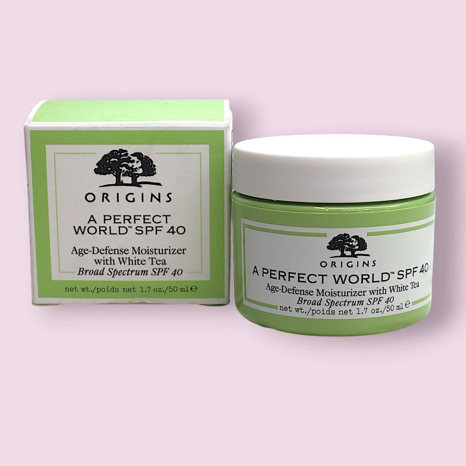 Увлажняющий крем Origins A Perfect World SPF 40 Age-Defense с белым чаем, 1,7 жидк. - Изображение 1 из 1