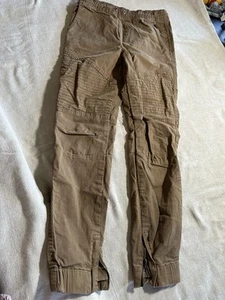 Brown Boys Cargo Pants Size Small 6/7 - Picture 1 of 6