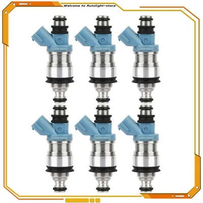 6* Fuel Injectors For 1998 1999 2000 Toyota Sienna 3.0L Foto 1 de 4