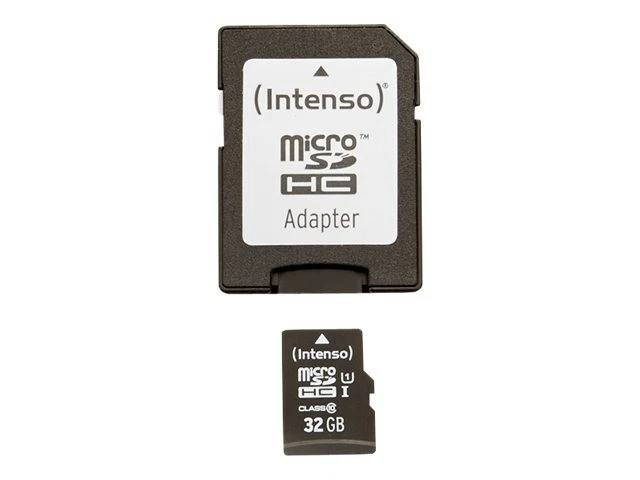 Intenso 32GB microSDHC 32 GB MicroSDHC Classe 10 UHS-I 90 MB/s Class 1 3423480 - Immagine 1 di 1