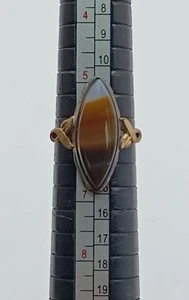 Vintage 10k GF Echt Edelstein Ring  - Bild 1 von 6