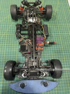 Rodillo HPI PRO 2 RS4 TOTALMENTE vintage con reparación de piezas Novak Esc - Imagen 1 de 11