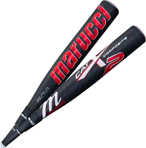 New MARUCCI CATX2 Composite Mid-Loaded Baseball Bat 32/29 Black/Red - Picture 1 of 5