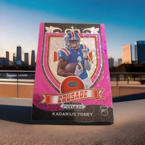 2021 Panini Prizm Draft Picks Prizm Limited 06/20Pink Bubbel 176 Kadarius Toney  - Bild 1 von 3