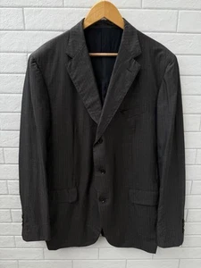 Boglioli Mens Brown Wool Silk Blazer Jacket Size 56 - Picture 1 of 13