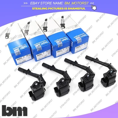 4PCS DELPHI Ignition Coil for Mercedes-Benz C300 E300 CLA250   2.0L A2749060600 - Image 1 of 4