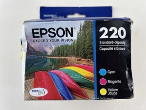 EPSON 200 DURABrite Ultra Ink Standard Capacity Color Combo Pack Exp. 2018 OEM - Picture 1 of 5