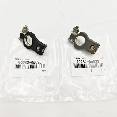 FOR 92-01 LEXUS ES300 TOYOTA CAMRY POSITIVE & NEGATIVE BATTERY TERMINALS Foto 1 de 4