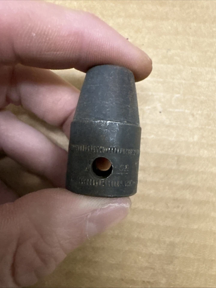 SNAP-ON TOOLS 1/2" DRIVE 10MM SHALLOW METRIC 6 POINT IMPACT SOCKET IMM100 #40 - Image 1 of 4