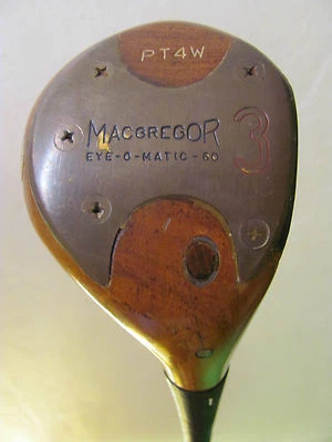 MacGregor Eye-O-Matic Tourney PT4W #3 Fairway Wood. - Image 1 of 4