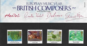 British 1985 British Composers Royal Mail Mint Presentation pack No. 161 - Picture 1 of 1