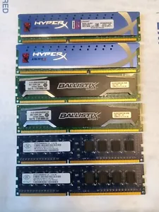 Kingston Hyperx Genesis DDR3 1600MHz RAM KHX1600C9D3K2/8G BALLISTIX SPORT - Picture 1 of 10