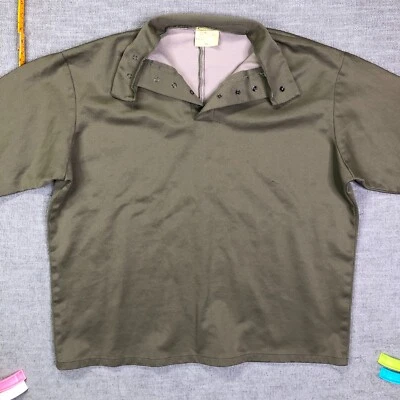 Camisa De Colección ScentLok XL Botón Cierre Simulado Pullover Verde Caza Capa Base Foto 1 de 4